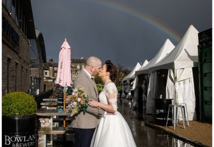 Toni And Trev’s Rainbow Holmes Mill Wedding Day