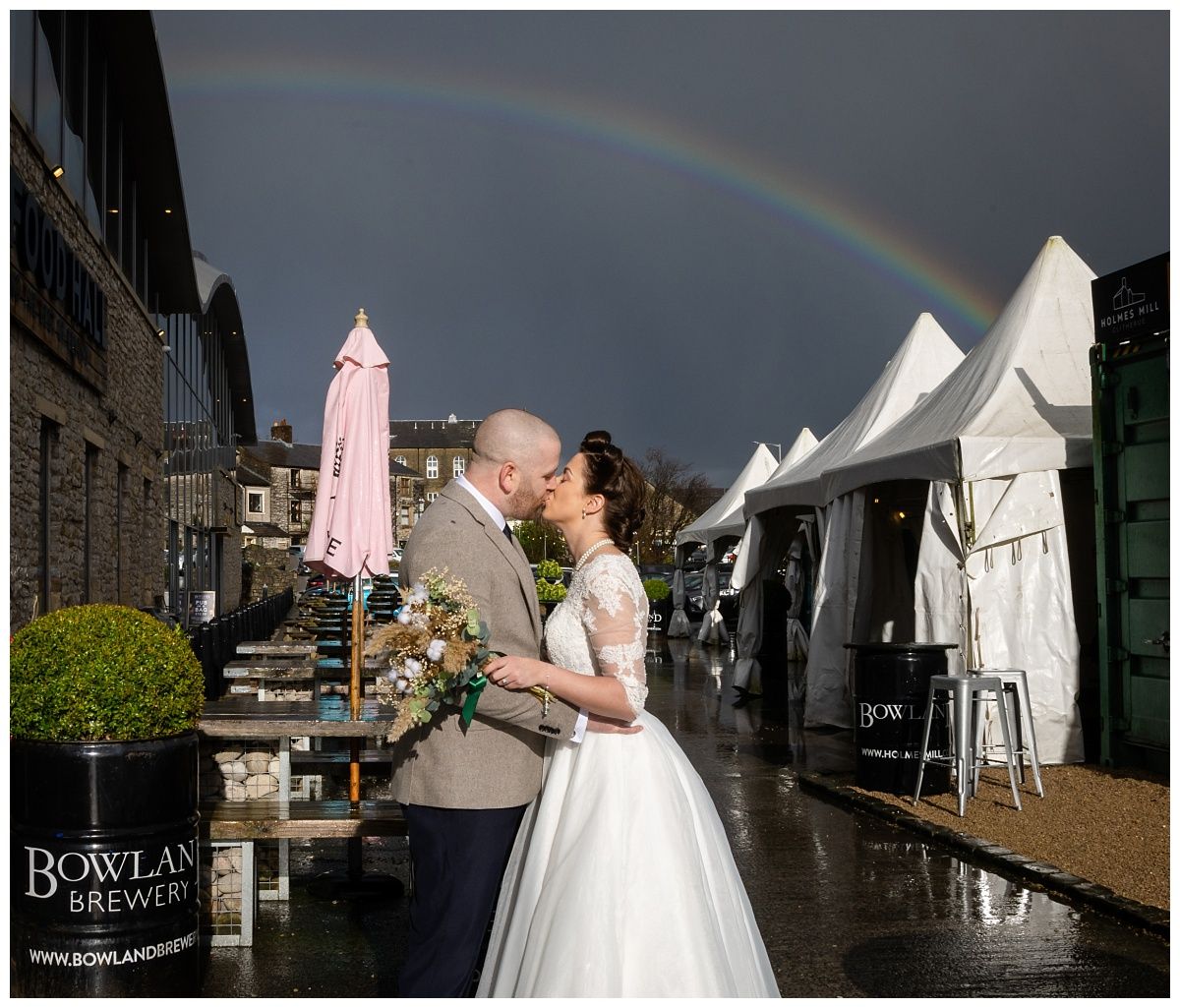 Rick Dell Photography - Toni And Trev’s Rainbow Holmes Mill Wedding Day