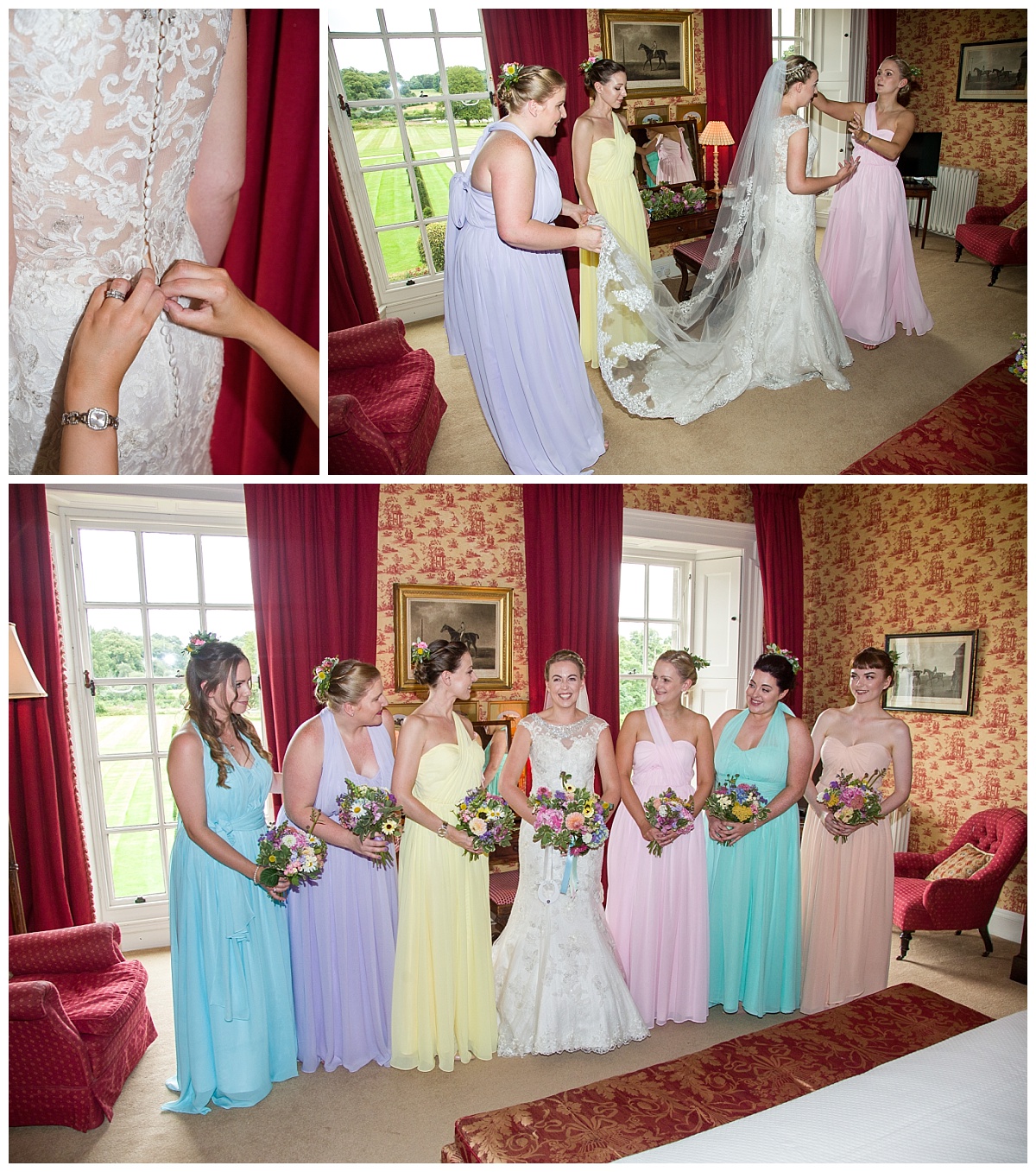 Mel and Lewis's Knowsley Hall wedding 10