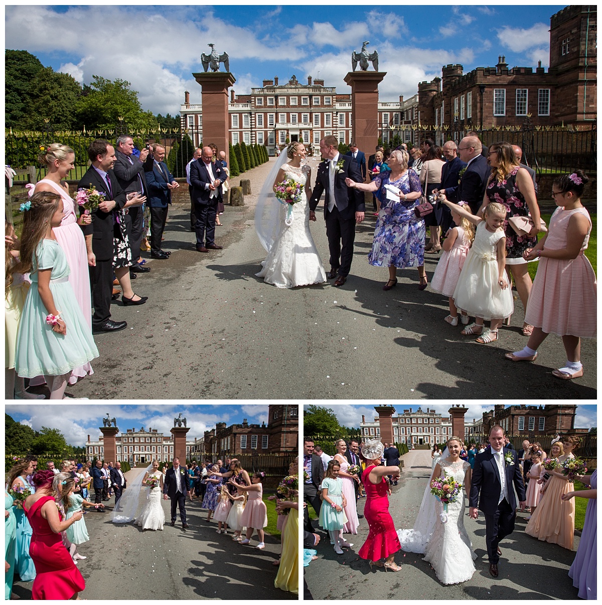 Mel and Lewis's Knowsley Hall wedding 17