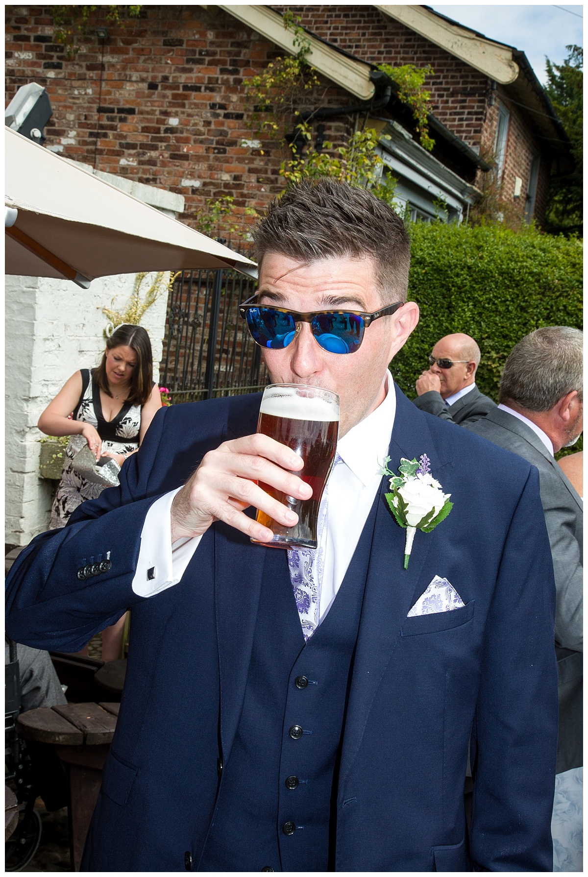 Wedding Photography Manchester - Sarah and Dave's Mottram Hall Wedding Day. 16