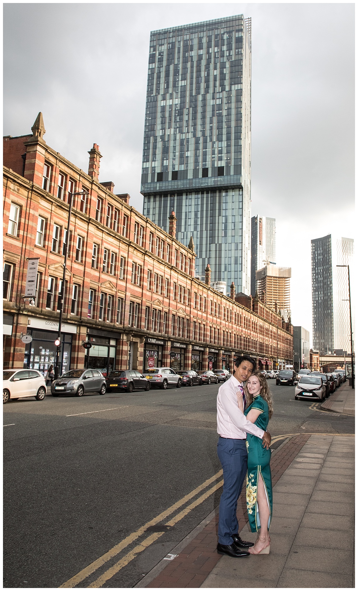 Wedding Photography Manchester - Stephanie and James's Pre wedding Shoot in Castlefield 1