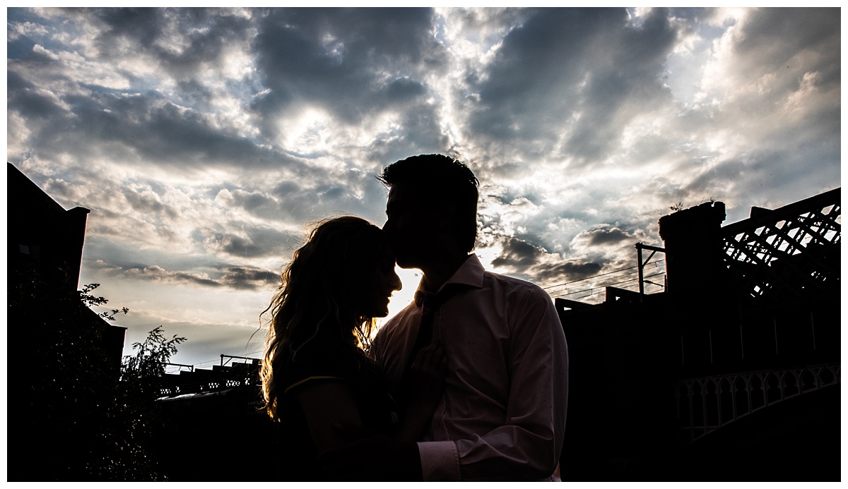 Wedding Photography Manchester - Stephanie and James's Pre wedding Shoot in Castlefield 9