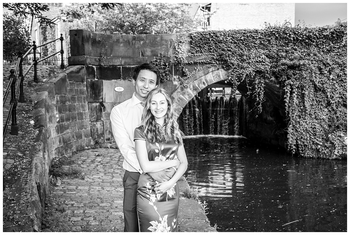 Wedding Photography Manchester - Stephanie and James's Pre wedding Shoot in Castlefield 19