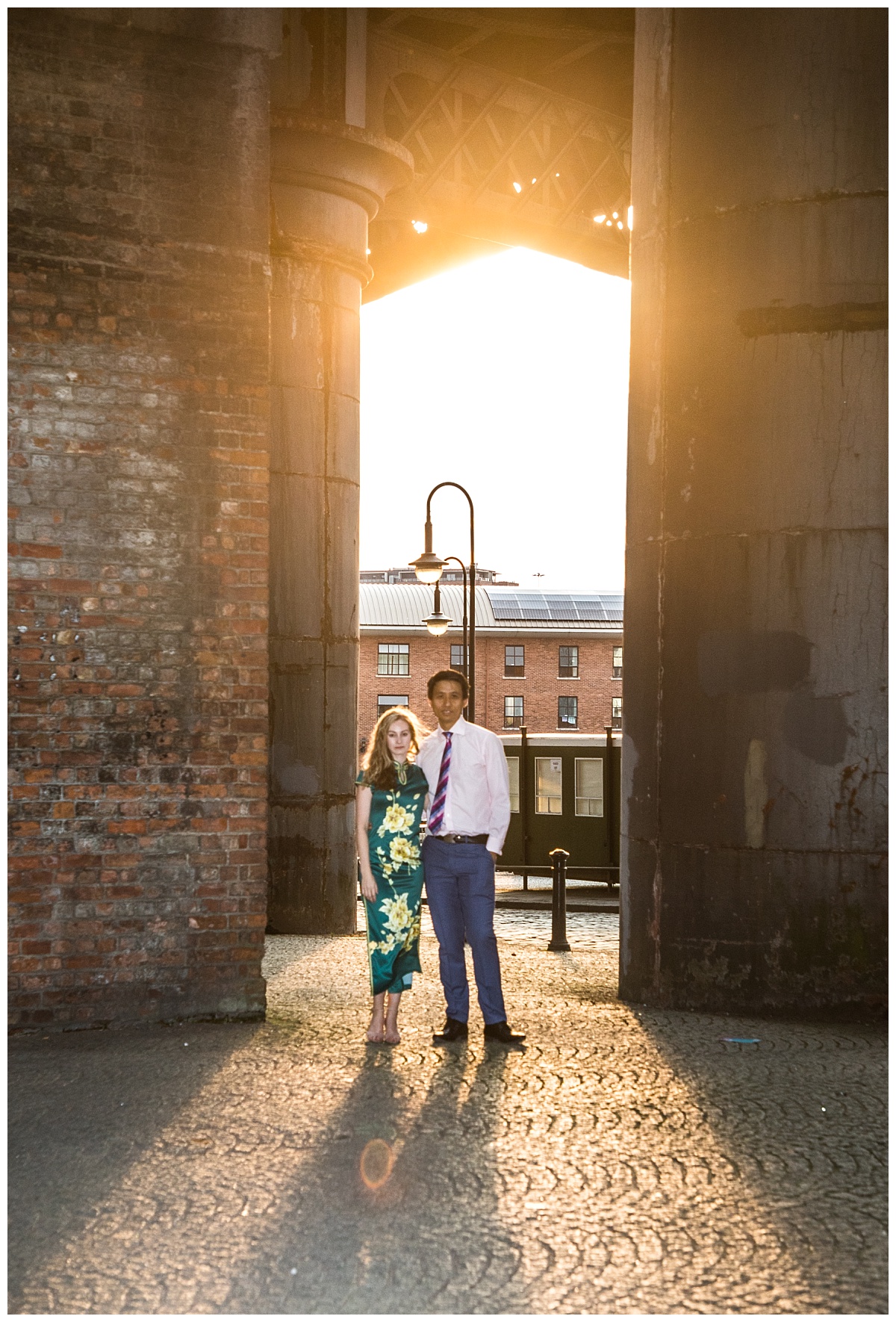 Wedding Photography Manchester - Stephanie and James's Pre wedding Shoot in Castlefield 22