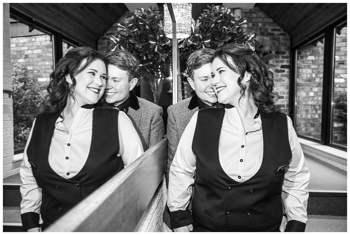 Wedding Photography Manchester - Lois and Louise's Moddershall Oaks Country Spa Retreat wedding day 31