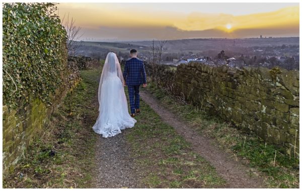Wedding Photography Manchester - Megan and Corey's wedding at The White Hart Inn at Lydgate 3